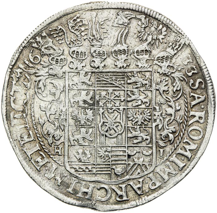 Thaler 1633 - back