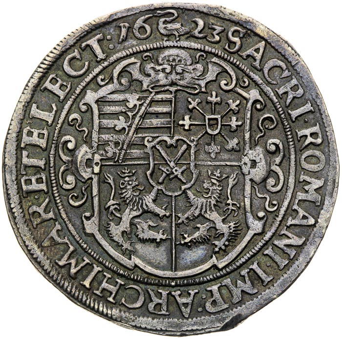 1/2 Thaler 1623 - back