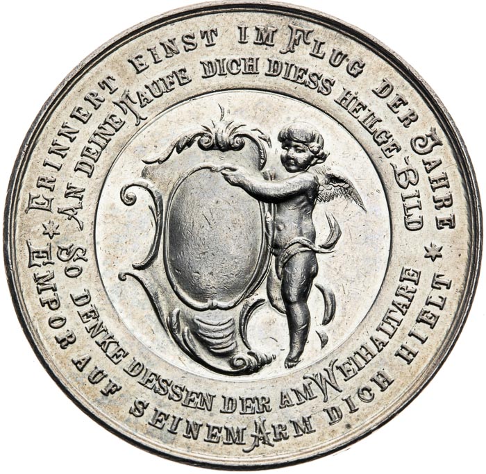 Silver Medal (middle of 19th century) - back