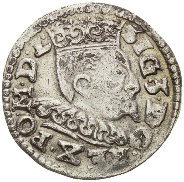 Groš 1596 - avers