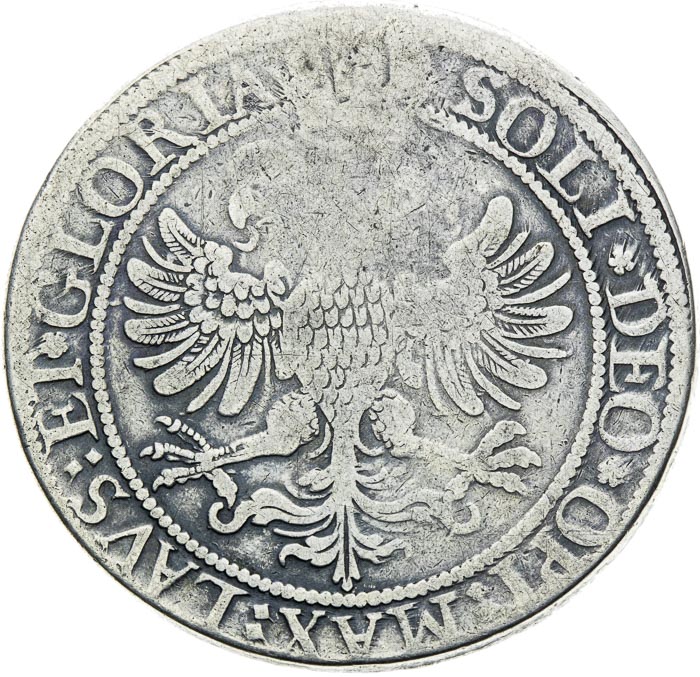 Thaler 1622 - back