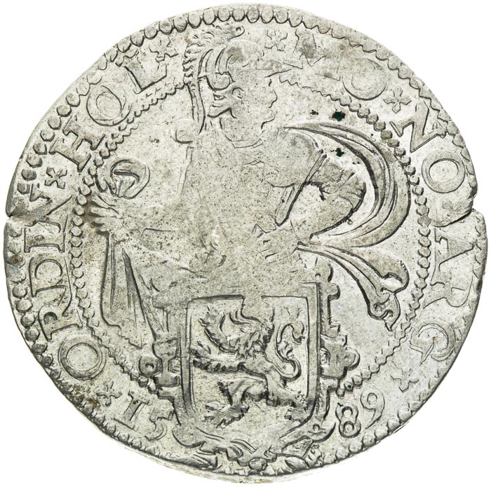1/2 Thaler 1589 - back