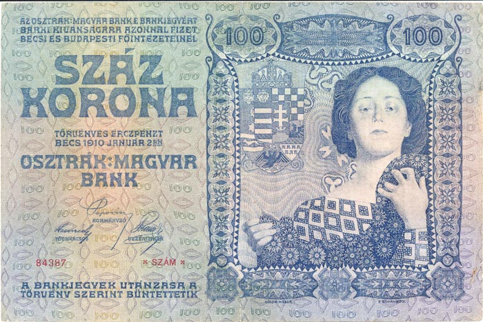 100 Corona 1910 s. 1122 - front