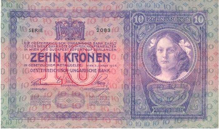 10 Corona 1904 s. 2083 - back