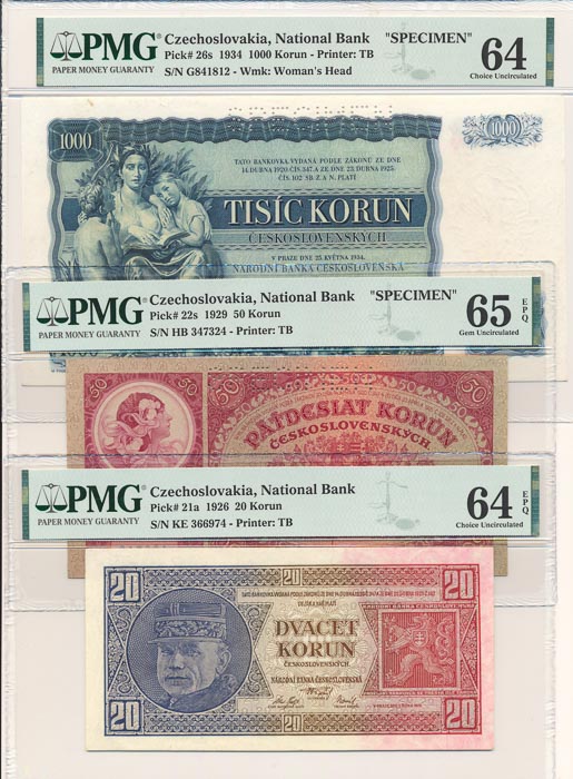Lot of banknotes (3 pcs) - front