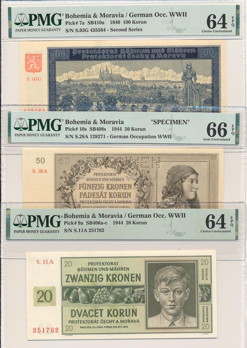 Lot of banknotes (3 pcs) - front
