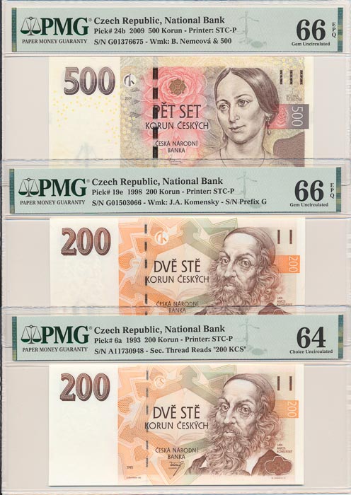 Lot of banknotes (3 pcs) - front