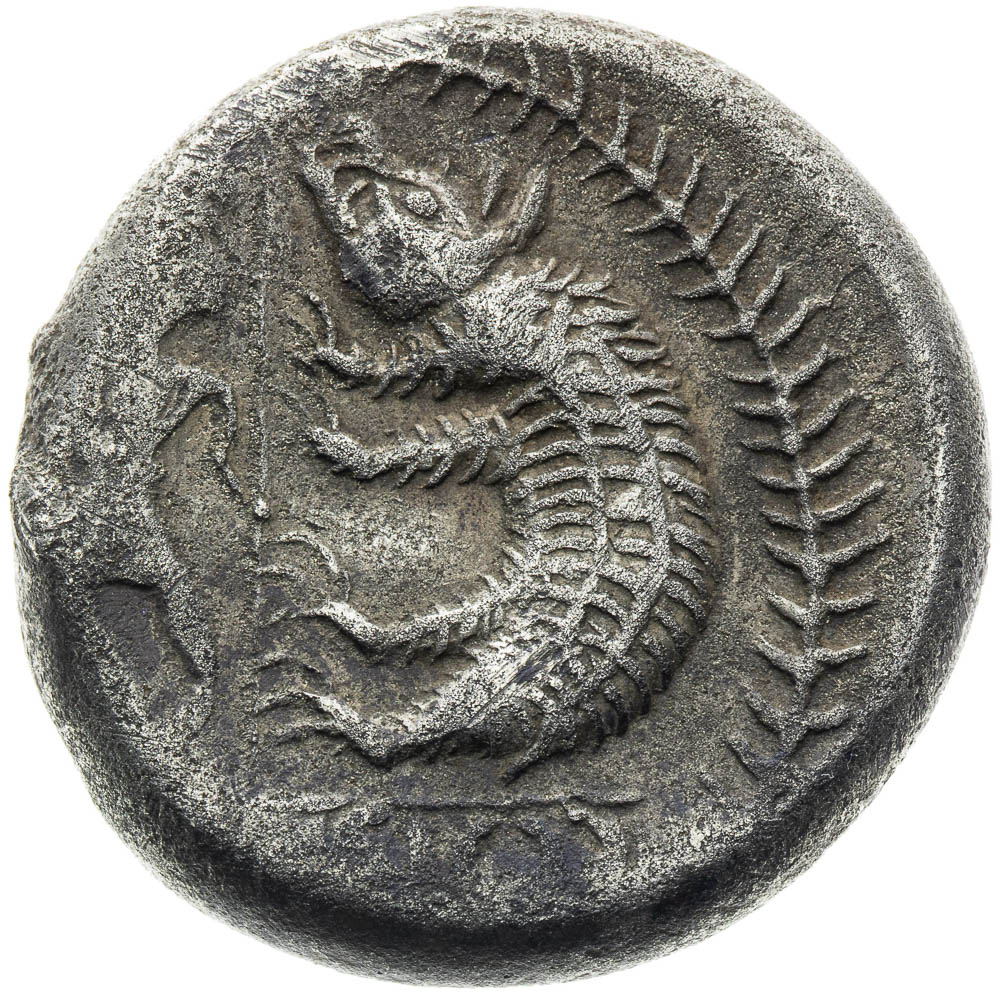 Hexadrachm (around 70–40 BC) - back