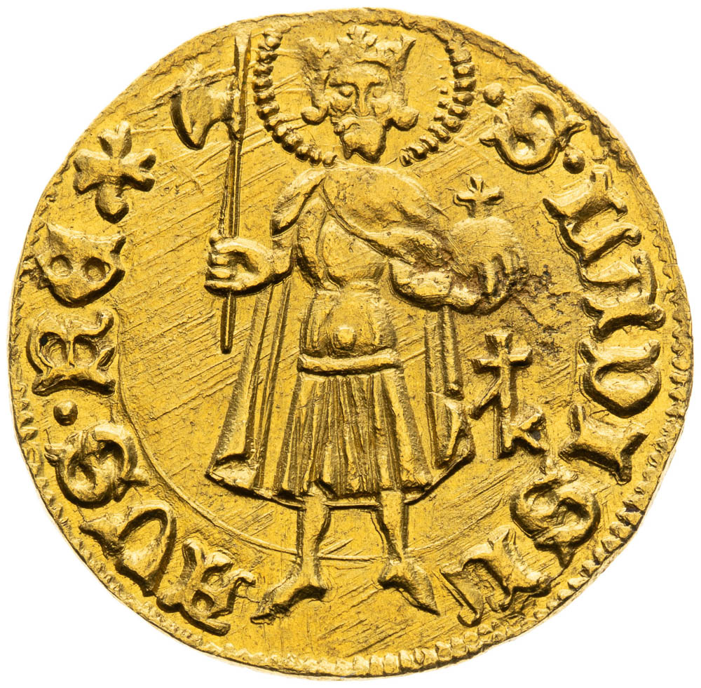 Goldgulden (1411) - back