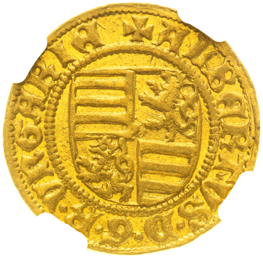 Goldgulden (1438) - front