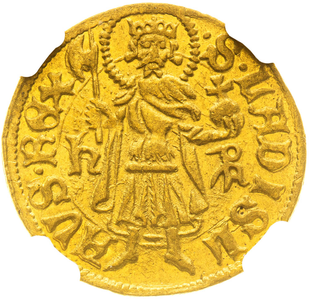 Goldgulden (1438) - back