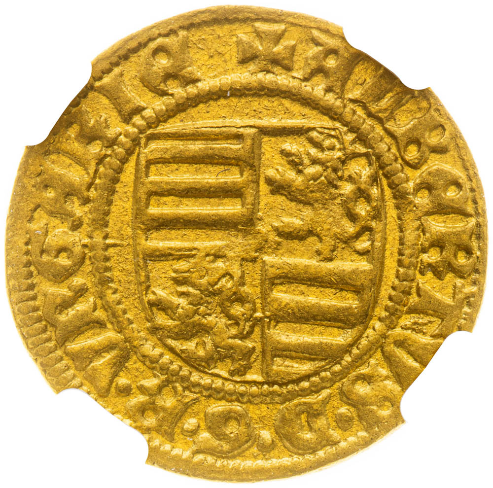 Goldgulden (1438) - front