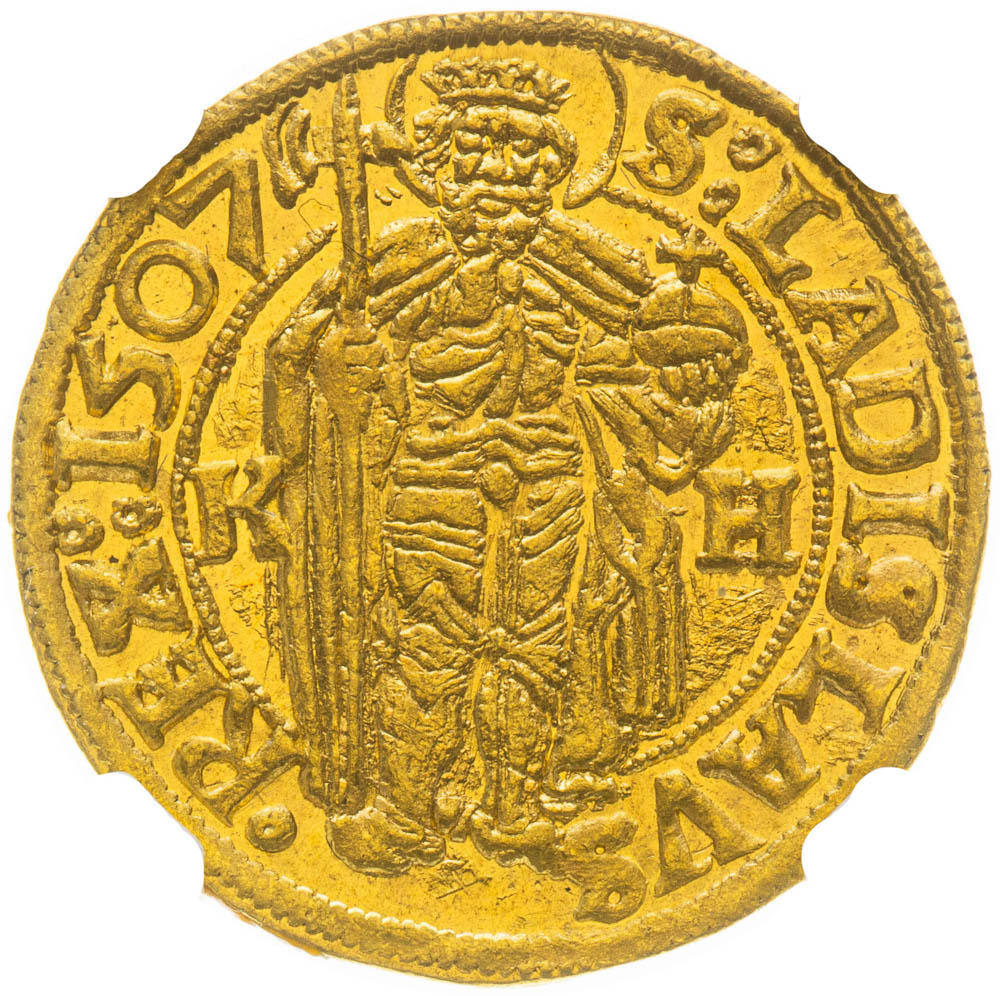 Dukát 1507 - revers