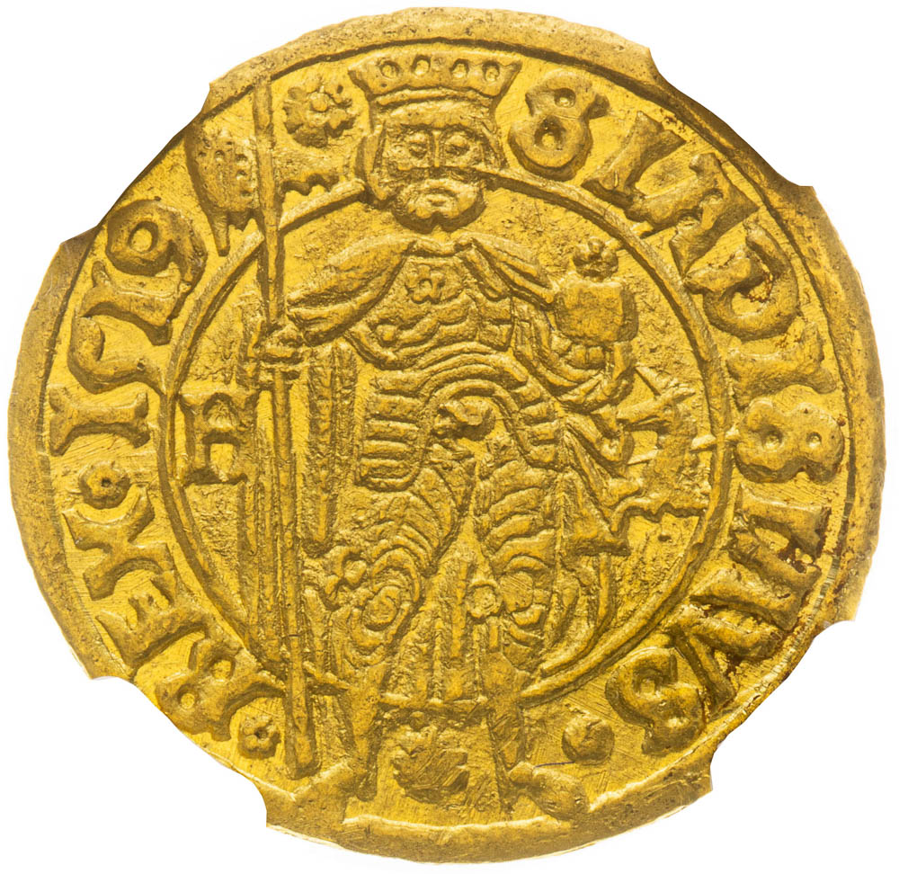 Dukát 1519 - revers