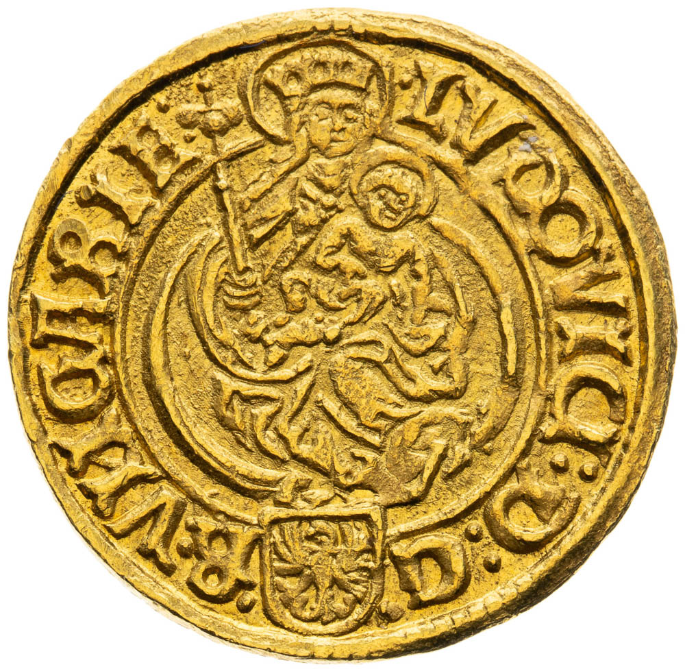 Dukát 1520 - avers