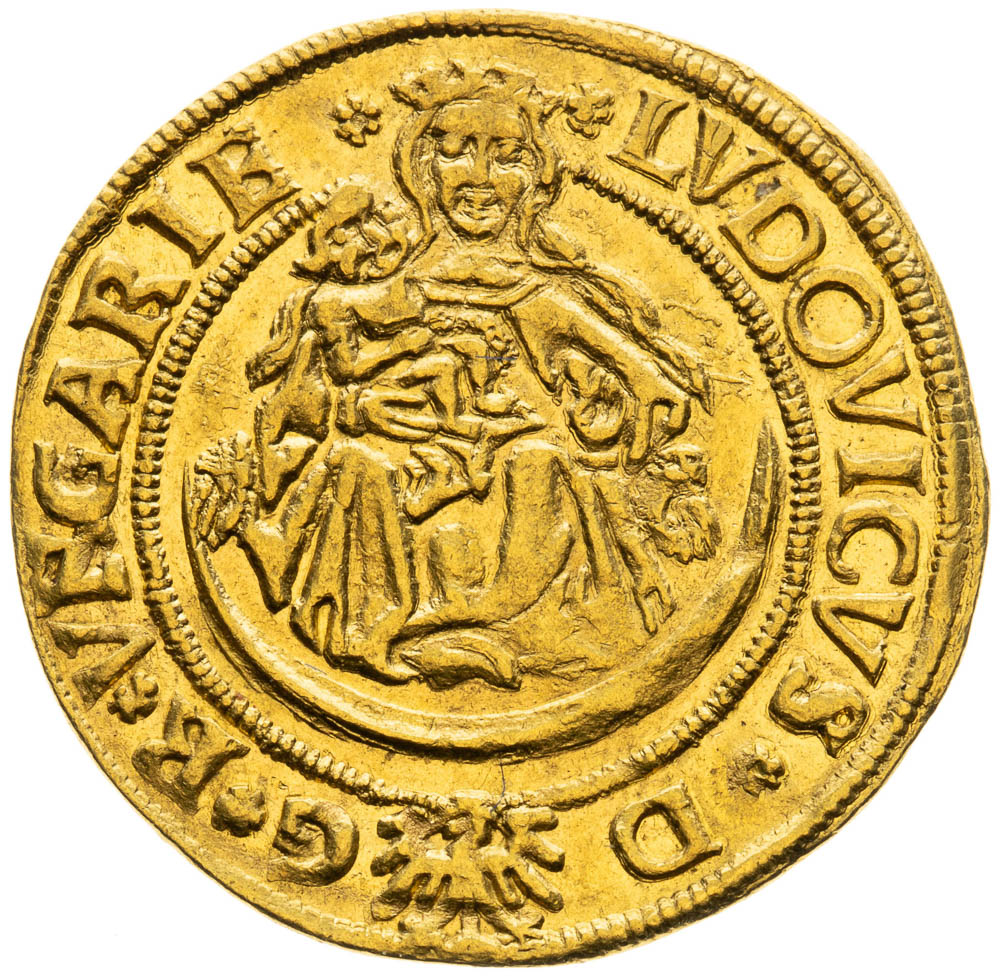 Dukát 1524 - avers
