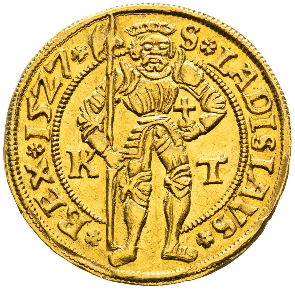 Goldgulden 1527 - back