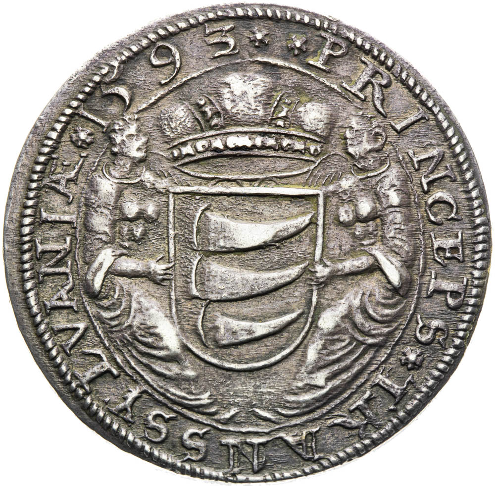 Thaler 1593 - back