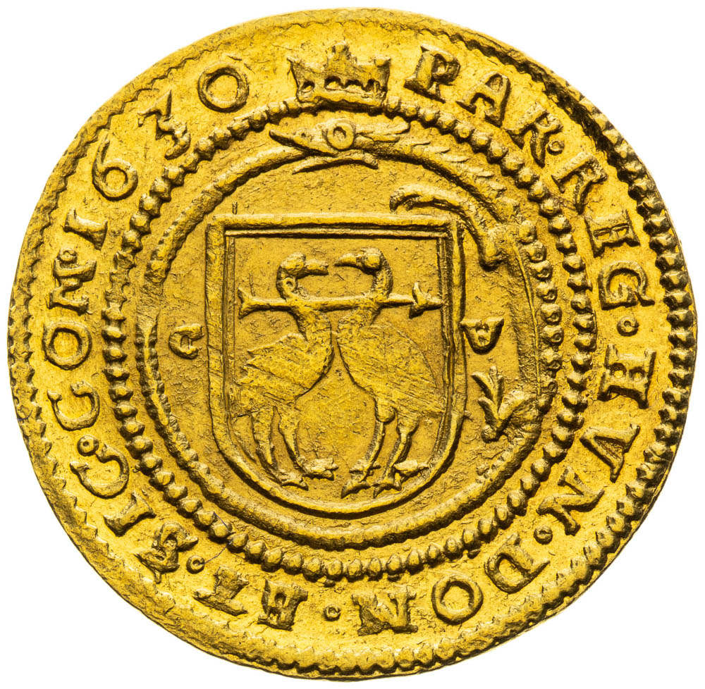 Ducat 1630 - back