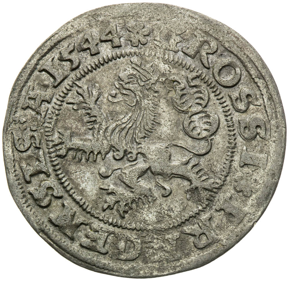 Prague Groschen 1544 - back