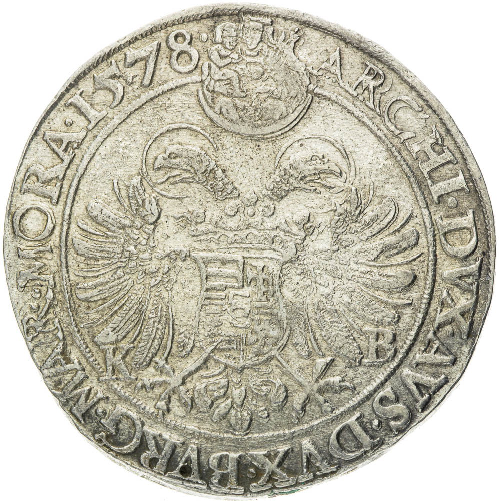 Thaler 1578 - back