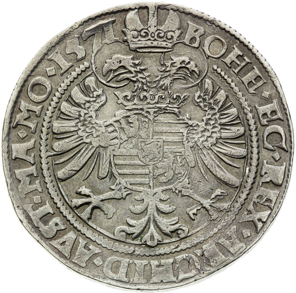 60 Kreutzer 1571 - back