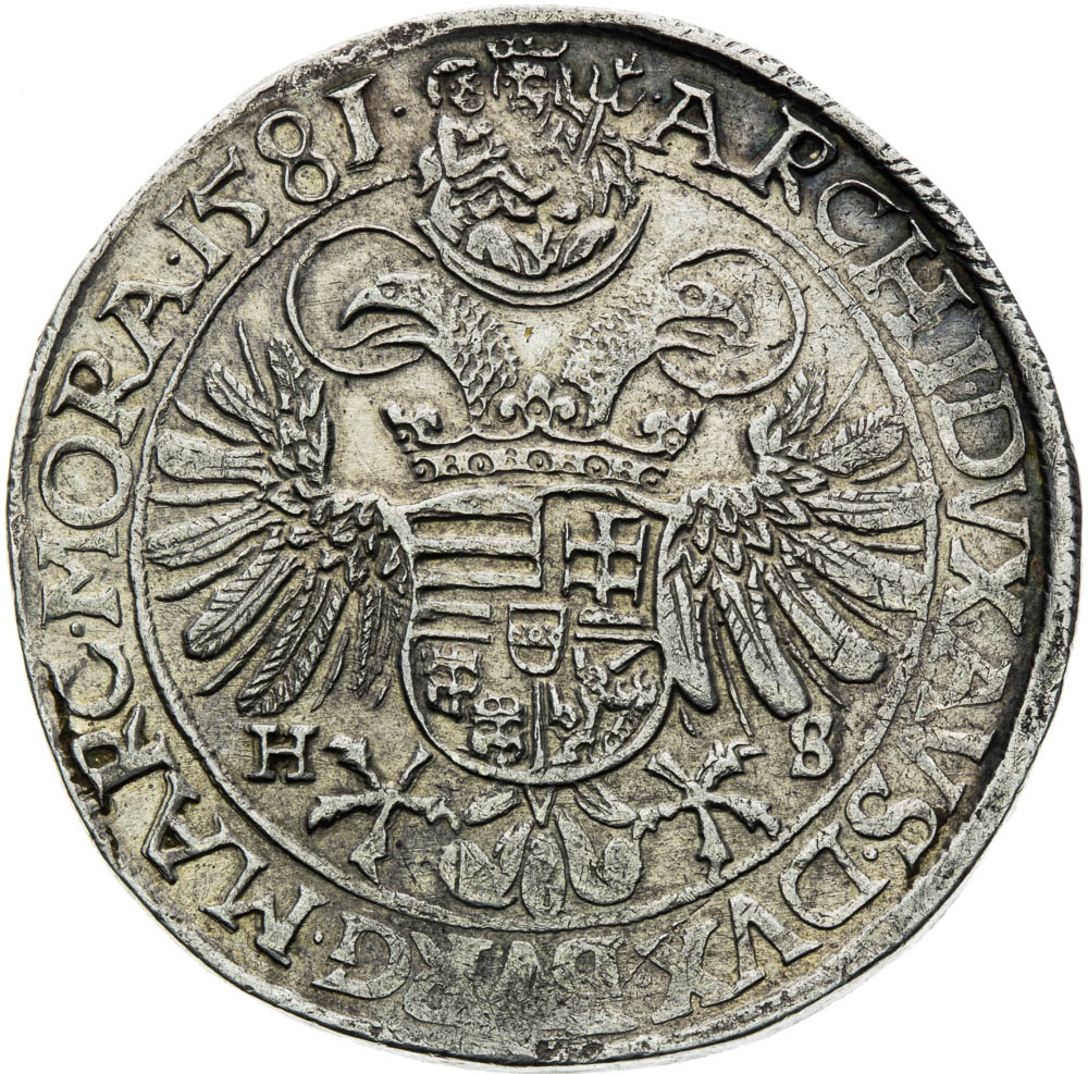 Thaler 1581 - back
