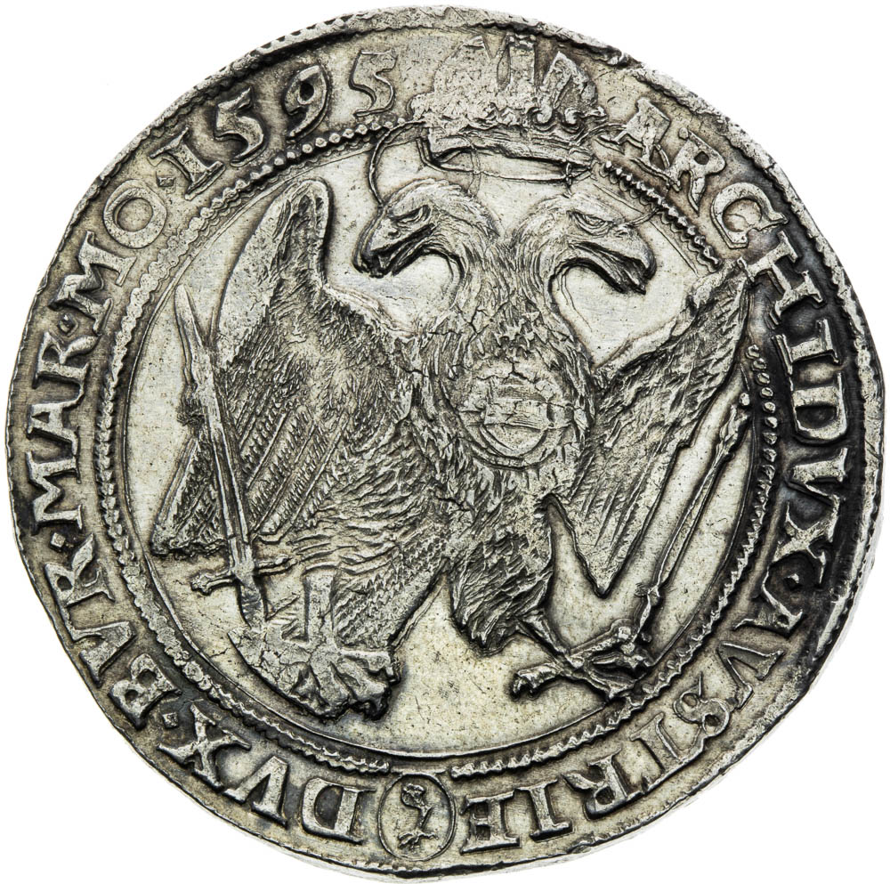 Thaler 1595 - back