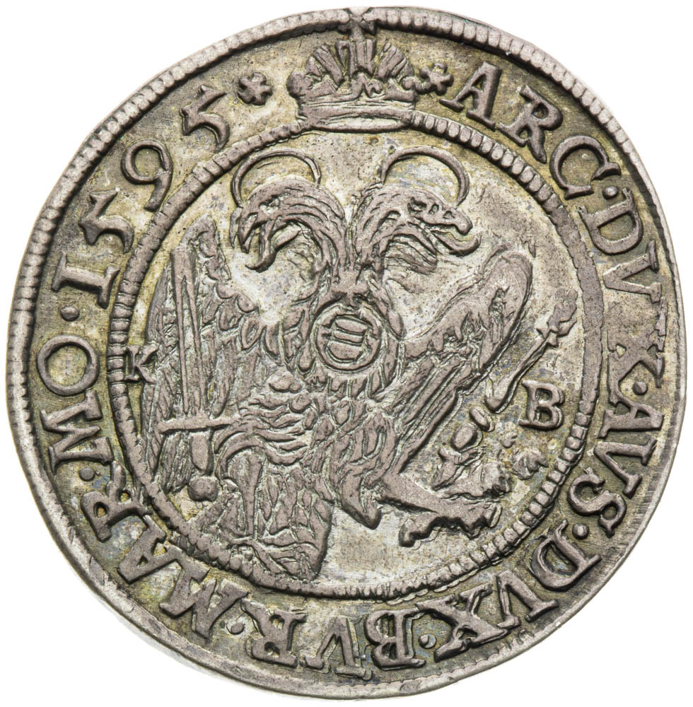 1/4 Thaler 1595 - back