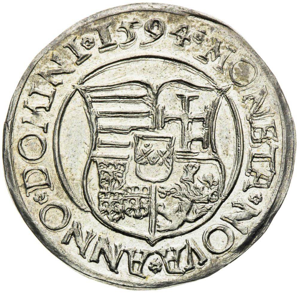 Groschen 1594 - back
