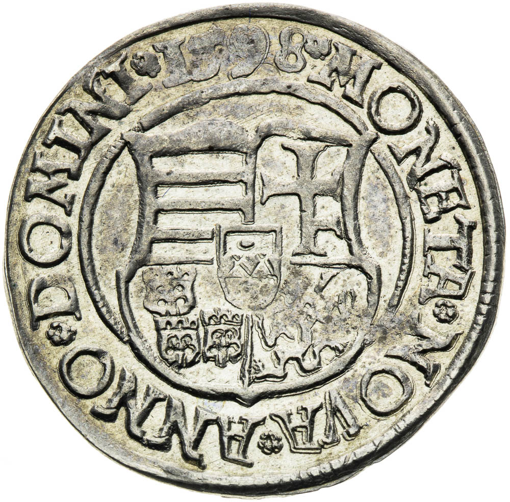 Groschen 1598 - back