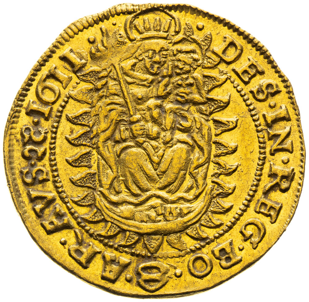 Ducat 1611 - back