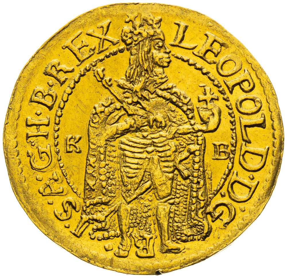 Ducat 1677 - front