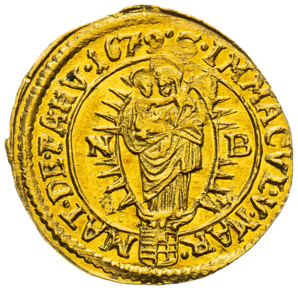 1/6 Ducat 1679 - back