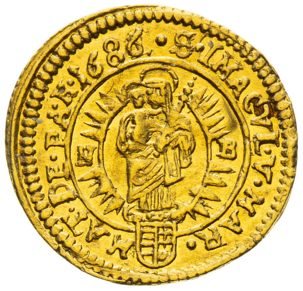 1/6 Ducat 1686 - back