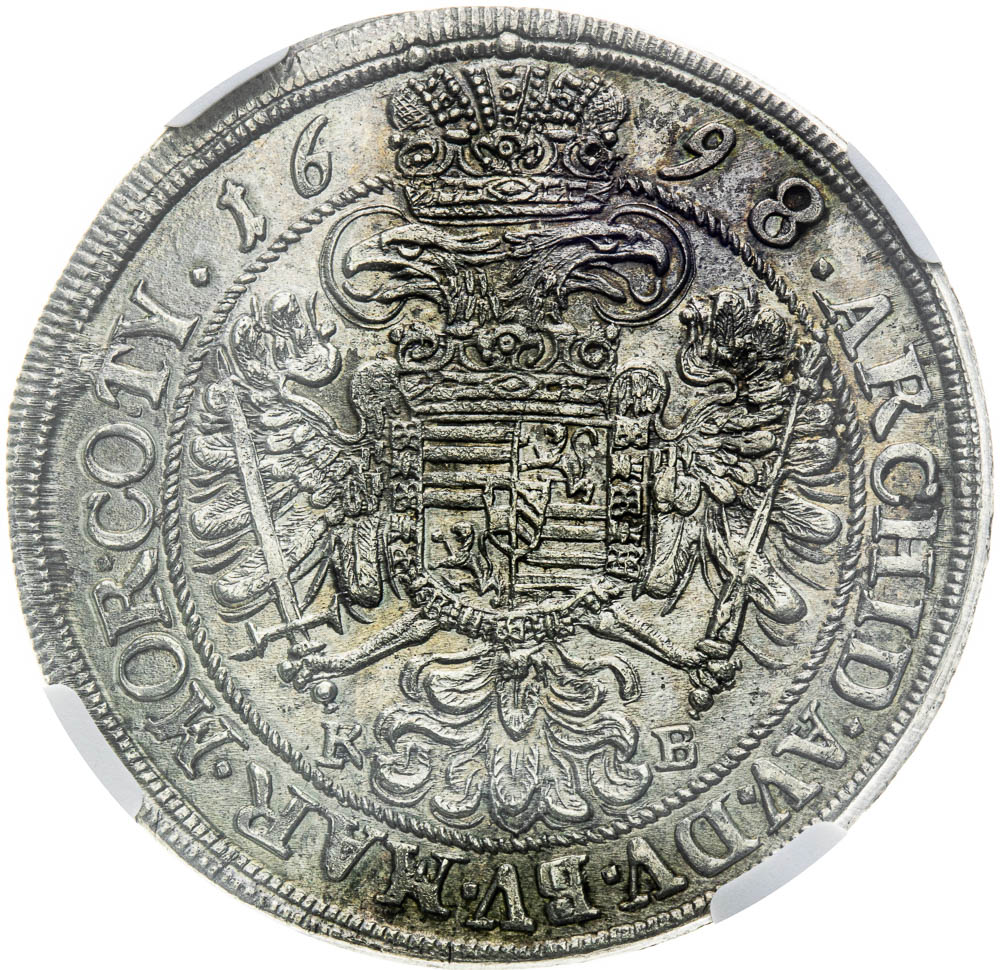 1/2 Thaler 1698 - back