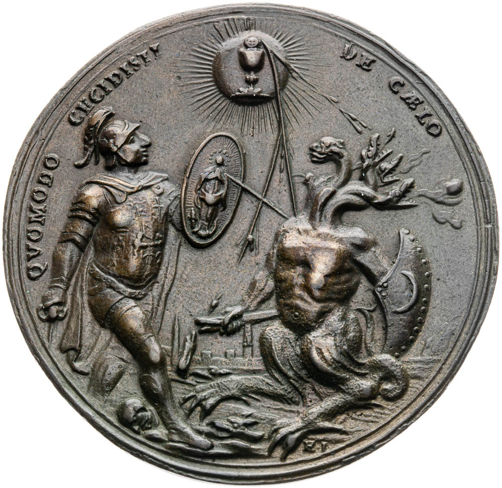 Medal 1686 - back