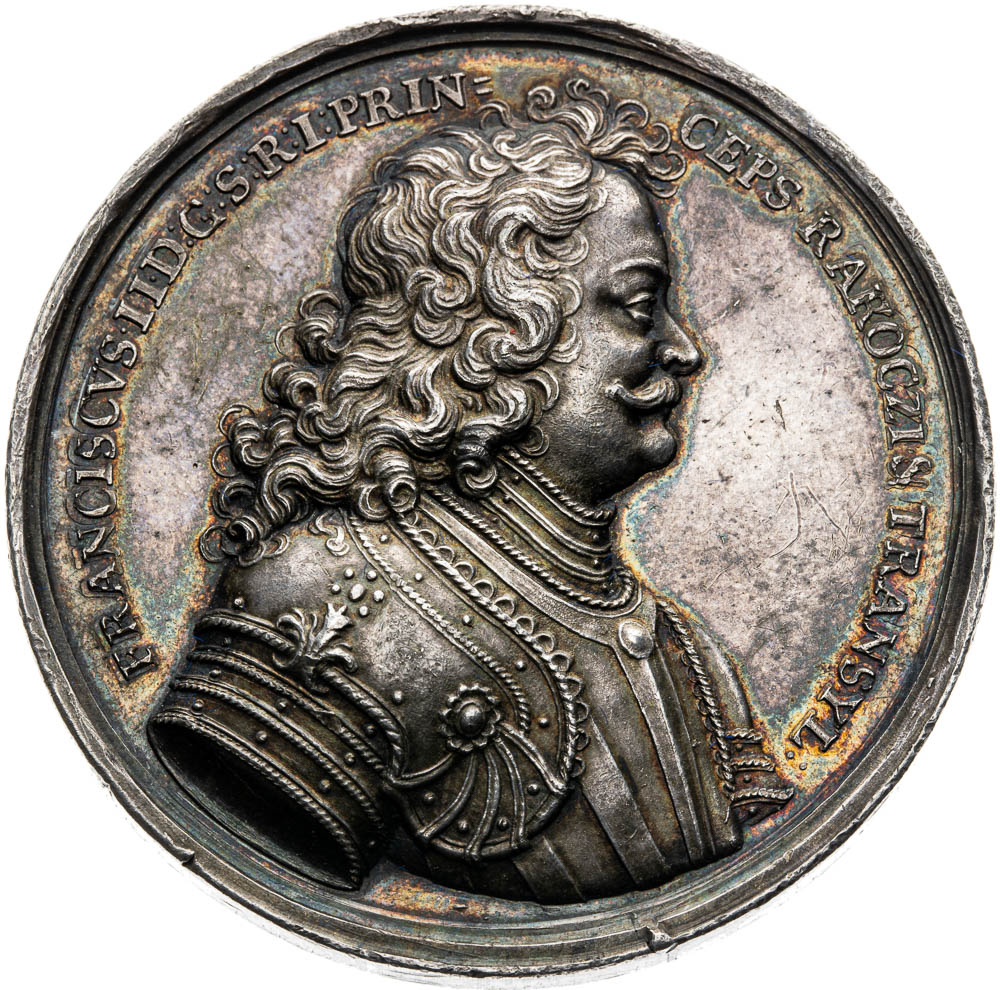 Silver medal (1705) - front
