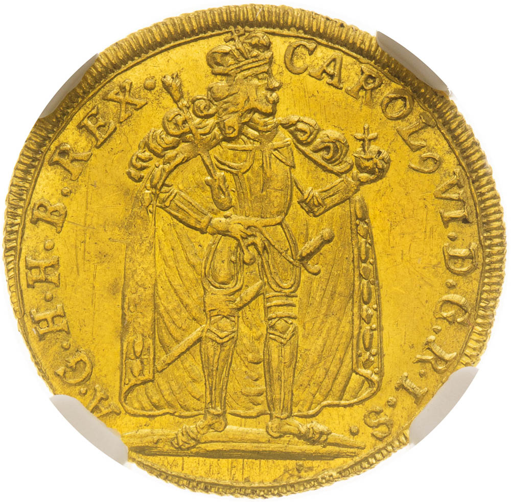 Ducat 1713 - front