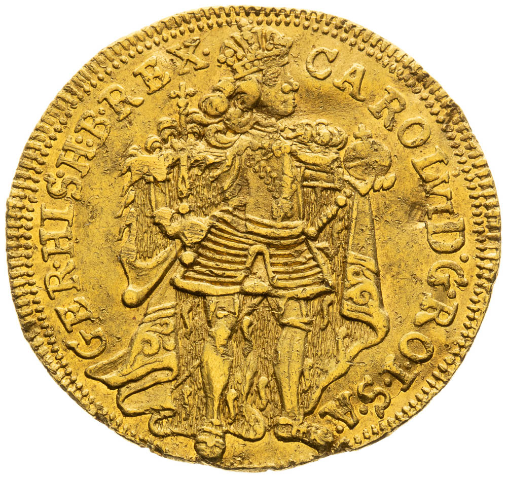 Ducat 1718 - front