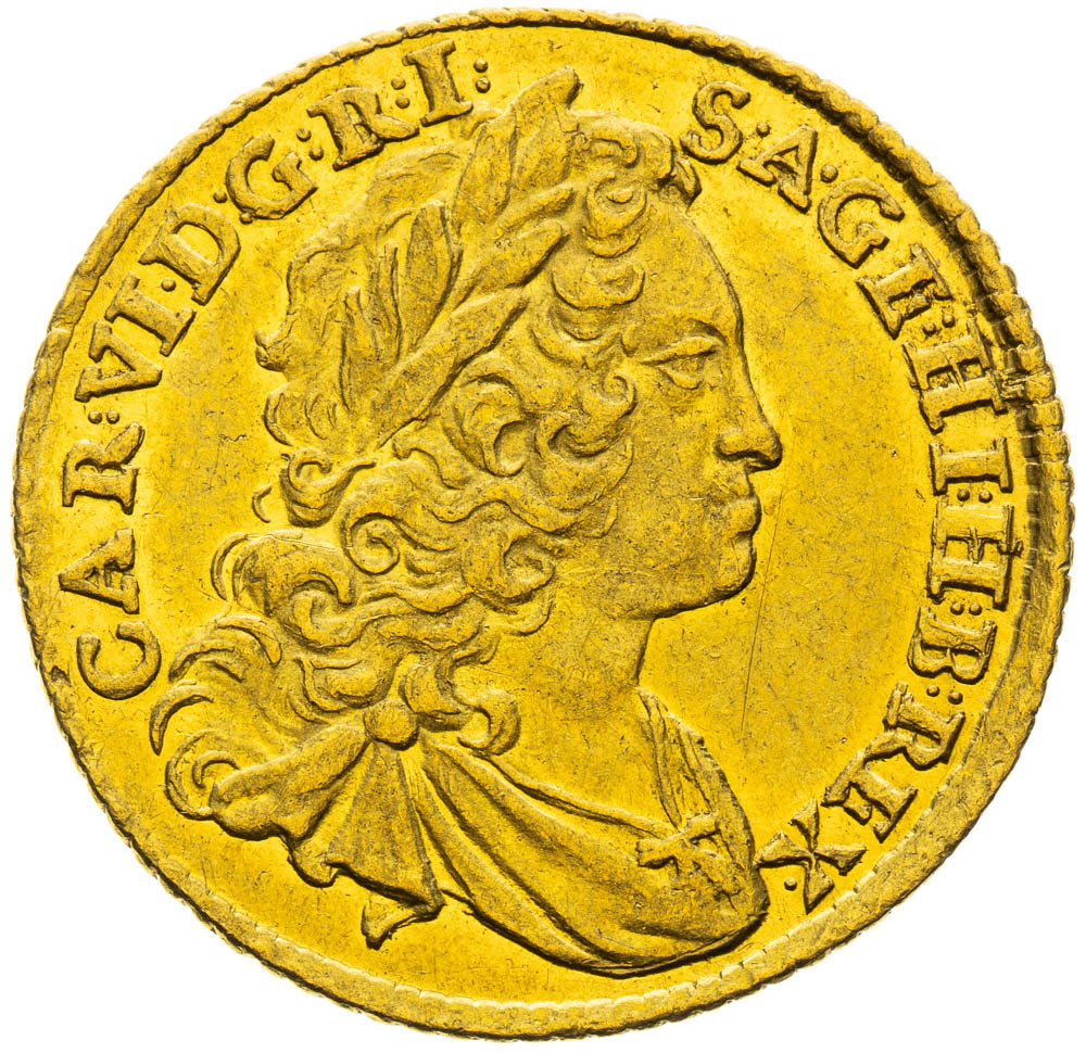 Ducat 1734 - front