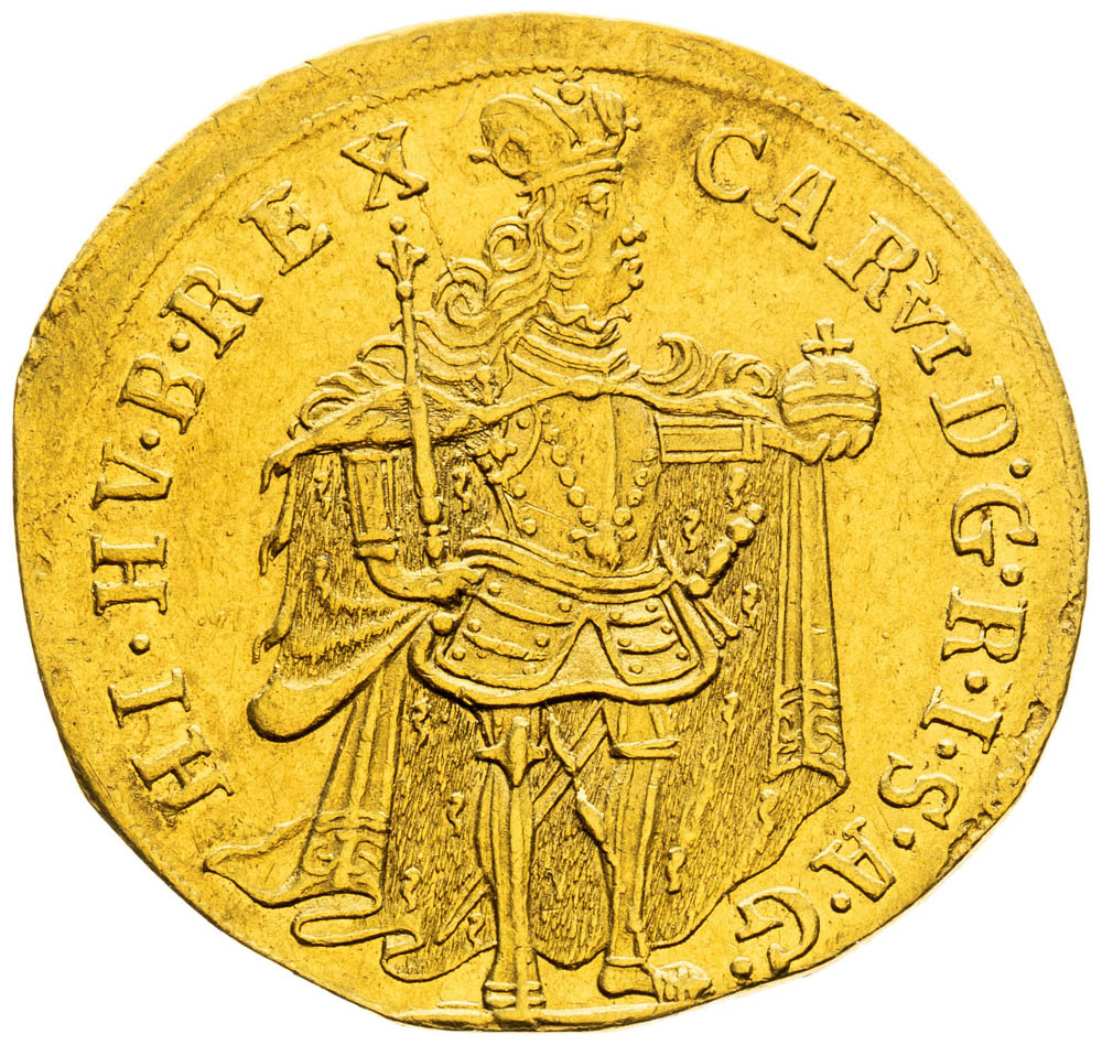 Ducat 1736 - front