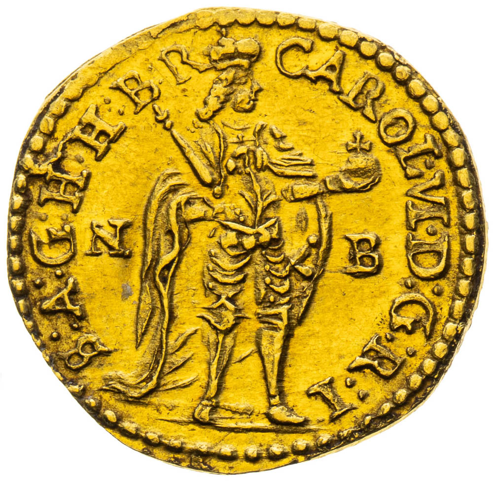1/4 Ducat 1735 - front