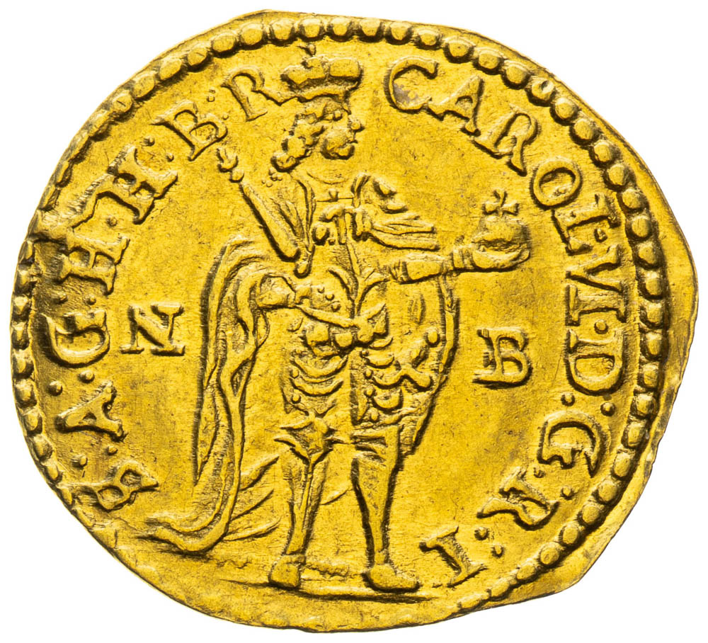 1/4 Ducat 1737 - front