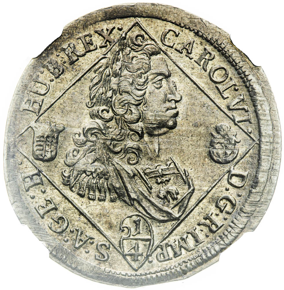 1/4 Thaler 1732 - front