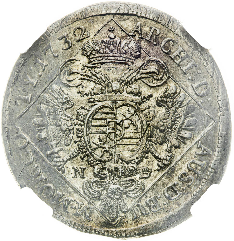 1/4 Thaler 1732 - back