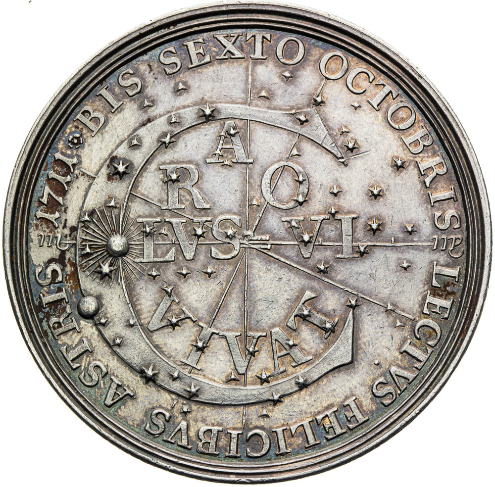 Silver medal 1711 - front