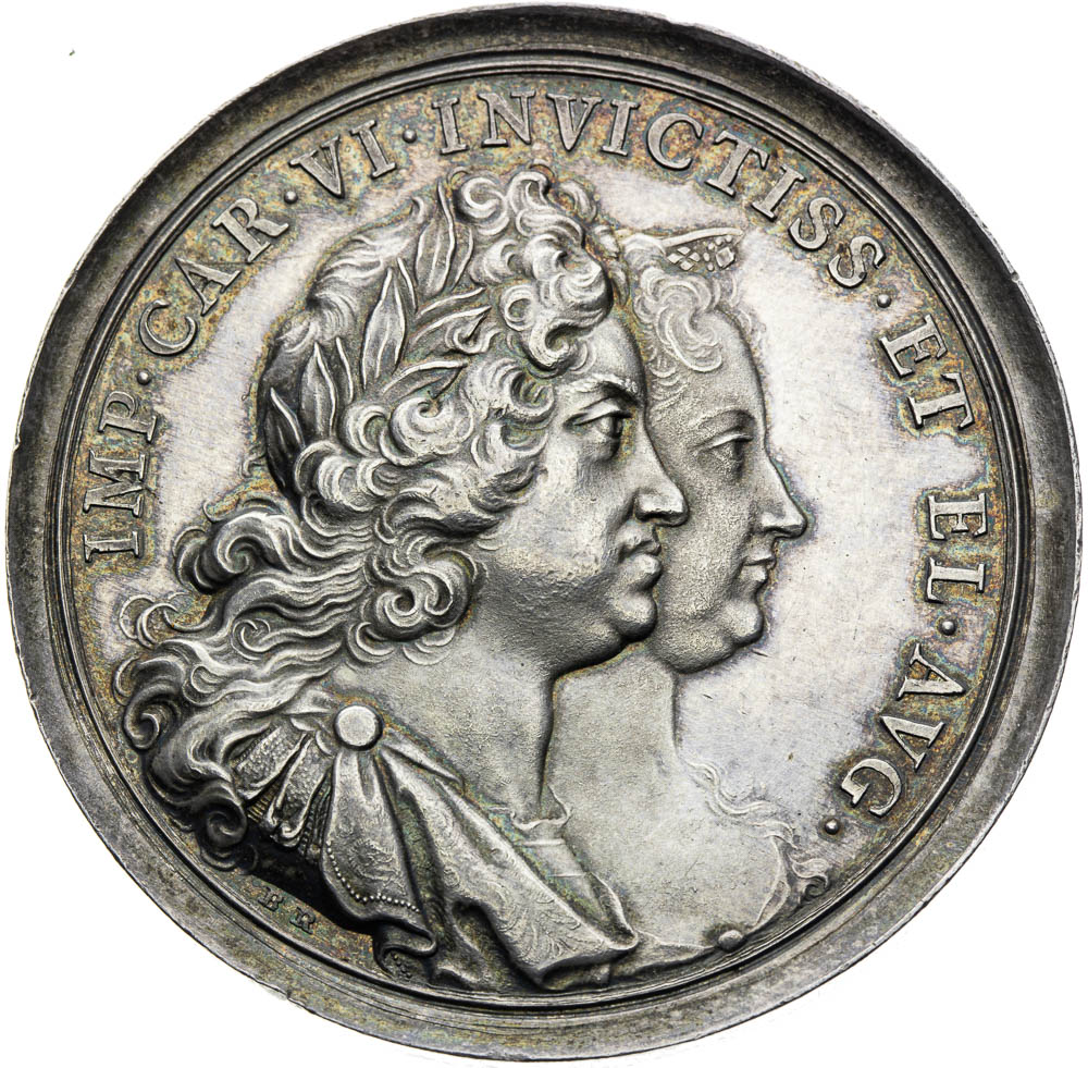 Silver medal 1723 - front