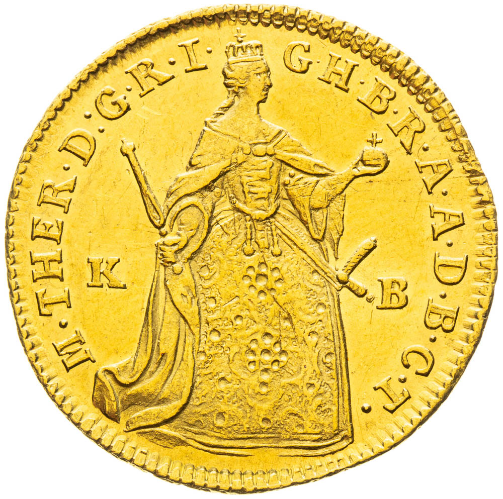 Ducat 1765 - front