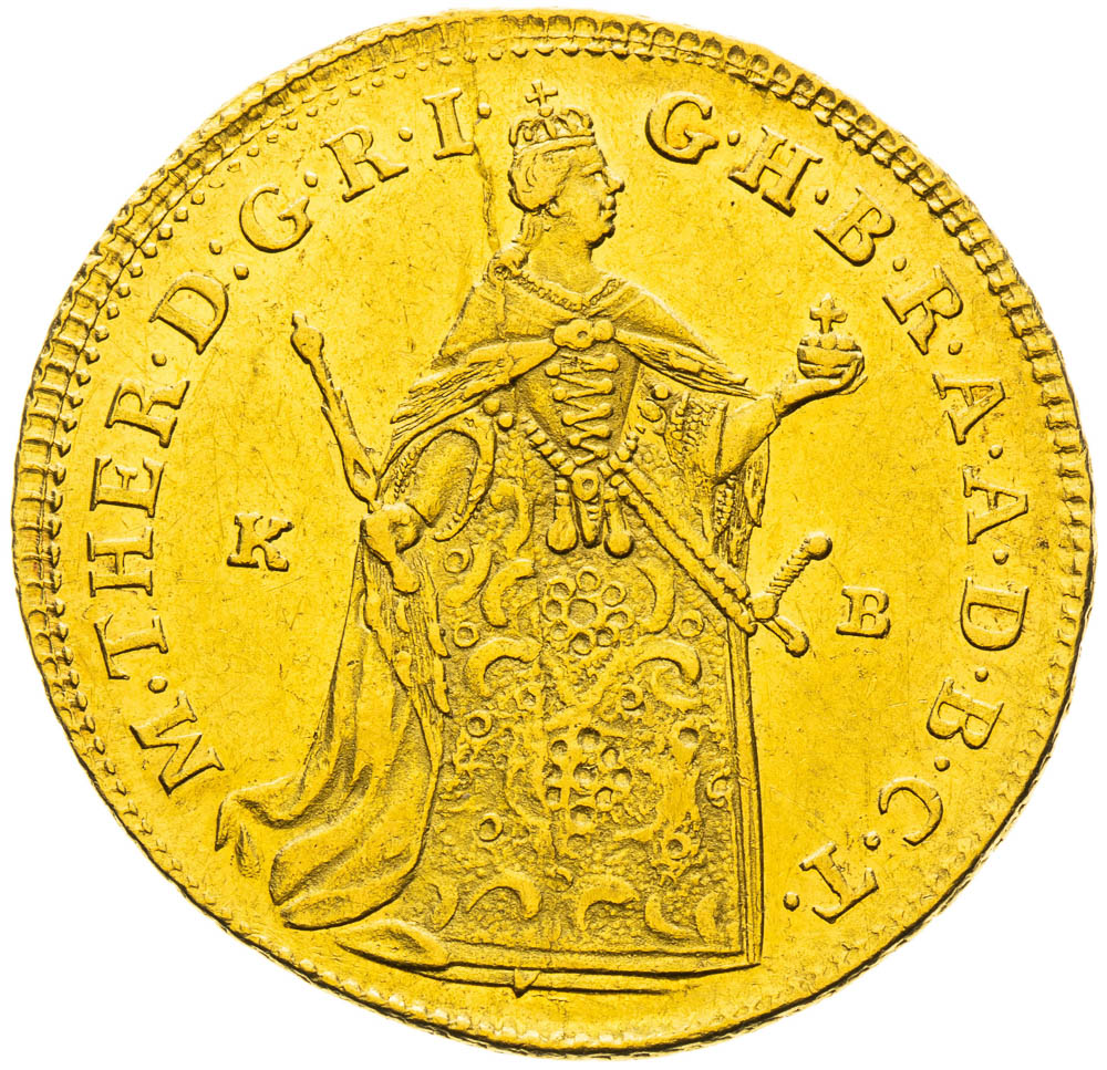 Ducat 1765 - front